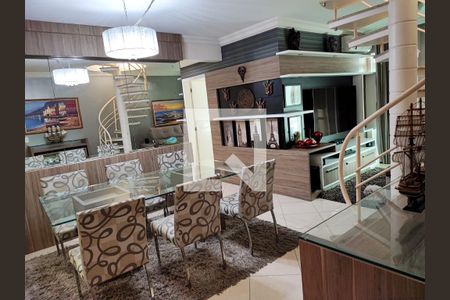 Sala de Jantar de apartamento para alugar com 4 quartos, 199m² em Abraão, Florianópolis