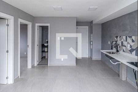 sala e cozinha compartilhadas_7 de apartamento para alugar com 2 quartos, 40m² em Vila Nair, São Paulo