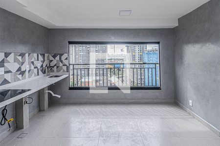 sala e cozinha compartilhadas_2 de apartamento para alugar com 2 quartos, 40m² em Vila Nair, São Paulo