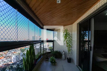 Varanda da Sala de apartamento à venda com 4 quartos, 210m² em Vila Marlene, São Bernardo do Campo