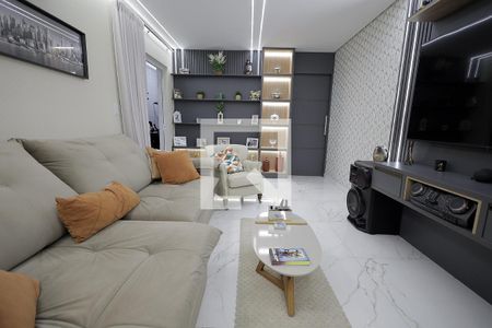 Sala de apartamento à venda com 3 quartos, 100m² em Parque das Nações, Santo André