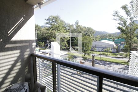 Varanda da Sala de apartamento para alugar com 1 quarto, 40m² em Jacarepaguá, Rio de Janeiro