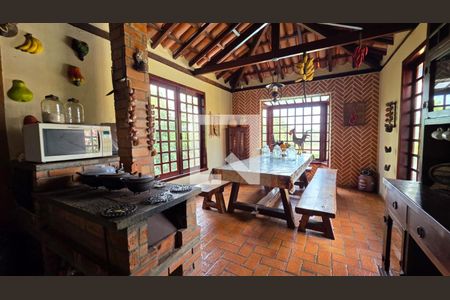 Sala de jantar de casa de condomínio à venda com 3 quartos, 1050m² em Lagoa Santa, Lagoa Santa