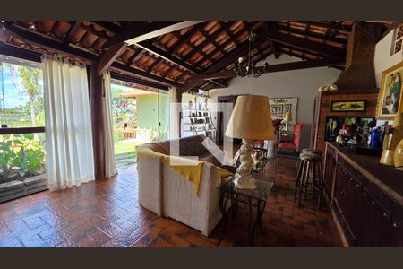 Sala de casa de condomínio à venda com 3 quartos, 1050m² em Lagoa Santa, Lagoa Santa
