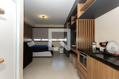 Cozinha de kitnet/studio para alugar com 1 quarto, 32m² em Vila Matilde, São Paulo
