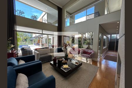 Sala de casa de condomínio à venda com 6 quartos, 1200m² em Residencial Morada dos Lagos, Barueri