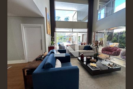 Sala de casa de condomínio à venda com 6 quartos, 1200m² em Residencial Morada dos Lagos, Barueri