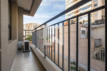 Studio - Varanda de apartamento para alugar com 1 quarto, 30m² em Sumaré, São Paulo