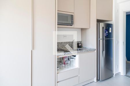 Quarto/Cozinha de kitnet/studio à venda com 1 quarto, 26m² em Santo Amaro, São Paulo