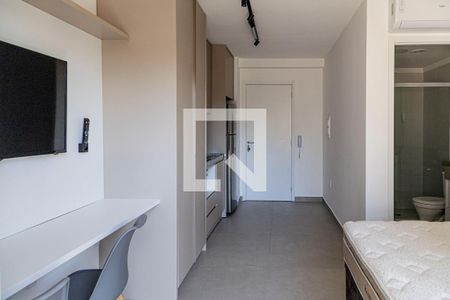 Quarto/Cozinha de kitnet/studio à venda com 1 quarto, 26m² em Santo Amaro, São Paulo
