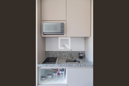 Quarto/Cozinha de kitnet/studio à venda com 1 quarto, 26m² em Santo Amaro, São Paulo