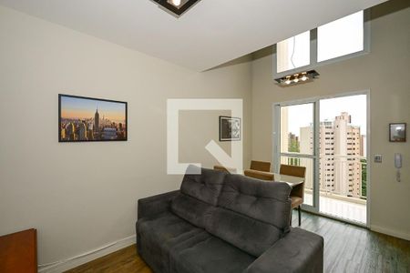 Sala de apartamento para alugar com 1 quarto, 49m² em Vila Andrade, São Paulo