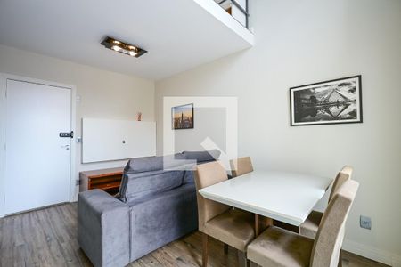 Sala de apartamento para alugar com 1 quarto, 49m² em Vila Andrade, São Paulo