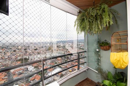 Varanda da Sala de apartamento à venda com 3 quartos, 68m² em Gopouva, Guarulhos