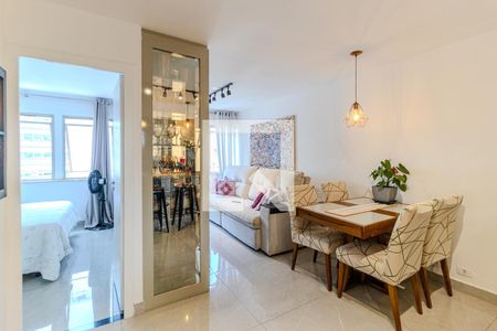 Sala de apartamento para alugar com 1 quarto, 50m² em República, São Paulo