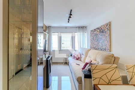 Sala de apartamento para alugar com 1 quarto, 50m² em República, São Paulo