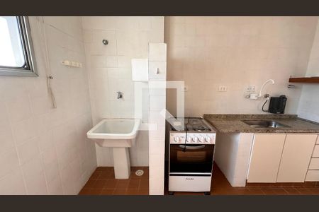 Sala/Cozinha de apartamento para alugar com 1 quarto, 42m² em Campo Belo, São Paulo