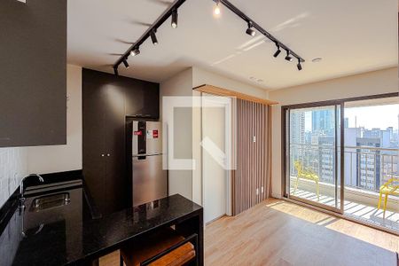 Sala/Quarto de kitnet/studio à venda com 1 quarto, 25m² em Paraíso, São Paulo