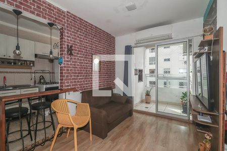Sala de apartamento à venda com 2 quartos, 51m² em Morro Santana, Porto Alegre