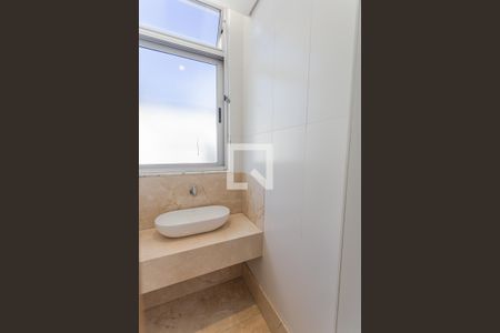 Lavabo na Sala de apartamento à venda com 2 quartos, 68m² em Nova Floresta, Belo Horizonte