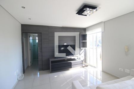 Sala / Cozinha de apartamento para alugar com 1 quarto, 40m² em Carandiru, São Paulo