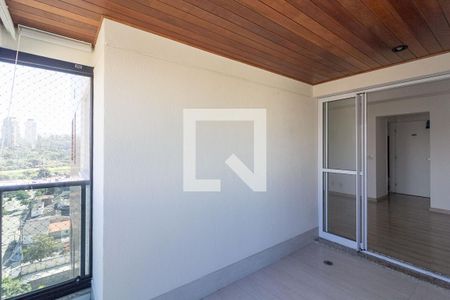 Varanda de apartamento para alugar com 2 quartos, 82m² em Jardim Caravelas, São Paulo