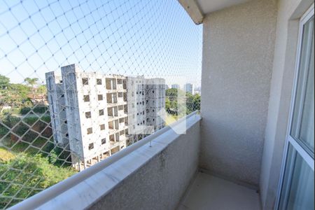 Varanda da Sala de apartamento para alugar com 2 quartos, 58m² em Jardim Paulista, Taubaté