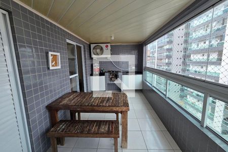 Varanda de apartamento para alugar com 3 quartos, 115m² em Cidade Ocian, Praia Grande