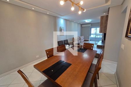 Sala de apartamento para alugar com 3 quartos, 115m² em Cidade Ocian, Praia Grande
