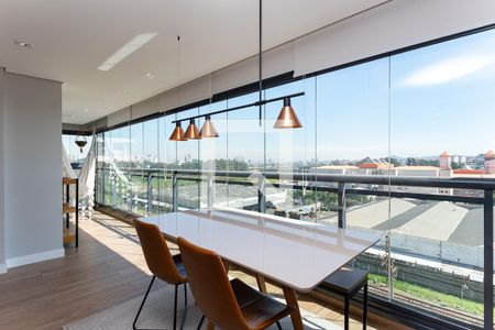 Varanda Gourmet de apartamento à venda com 1 quarto, 89m² em Vila Leopoldina, São Paulo
