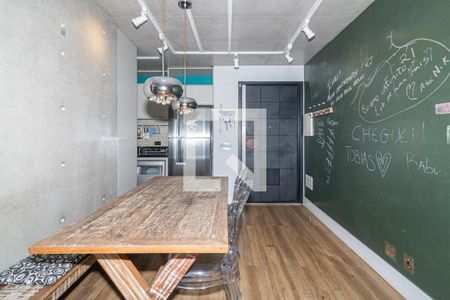 Sala de Jantar de apartamento para alugar com 1 quarto, 70m² em Itaim Bibi, São Paulo