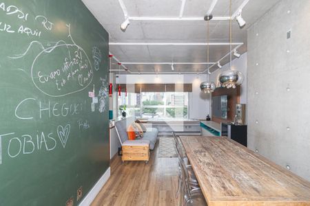 Sala de Jantar de apartamento para alugar com 1 quarto, 70m² em Itaim Bibi, São Paulo