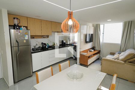 Sala e Sala de Jantar de apartamento para alugar com 2 quartos, 42m² em Campo Grande, Rio de Janeiro