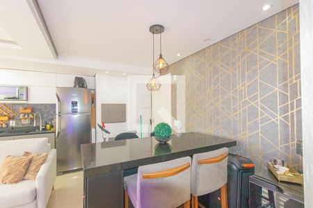 Sala/Cozinha de apartamento à venda com 2 quartos, 53m² em Fátima, Canoas