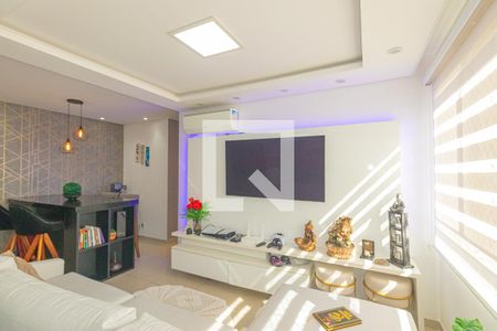 Sala/Cozinha de apartamento à venda com 2 quartos, 53m² em Fátima, Canoas