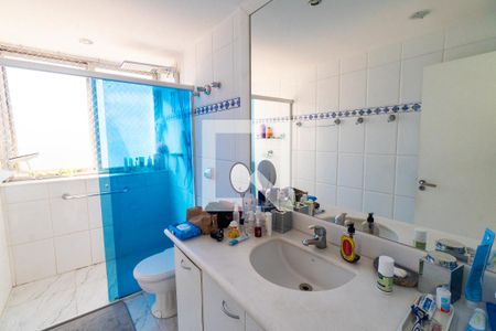 Banheiro da Suíte de apartamento à venda com 3 quartos, 112m² em Vila Clementino, São Paulo