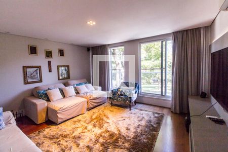 Sala  de casa de condomínio para alugar com 2 quartos, 350m² em Residencial Nove (alphaville), Santana de Parnaíba