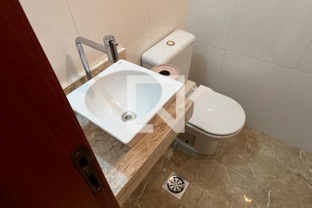 Lavabo de casa para alugar com 5 quartos, 287m² em Aparecida, Santos