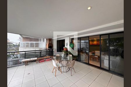 Varanda da Sala de apartamento para alugar com 4 quartos, 220m² em Recreio dos Bandeirantes, Rio de Janeiro