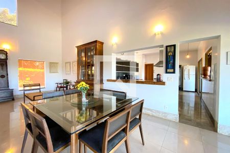 Sala de casa de condomínio para alugar com 5 quartos, 500m² em Vale dos Pinhais, Nova Lima