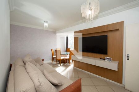 SALA de apartamento à venda com 3 quartos, 113m² em Estoril, Belo Horizonte