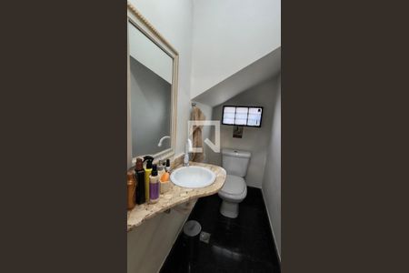 Lavabo  de casa de condomínio à venda com 3 quartos, 289m² em Vargem Pequena, Rio de Janeiro