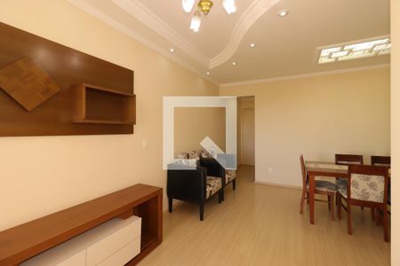 Sala de apartamento para alugar com 3 quartos, 71m² em Vila Apiai, Santo André