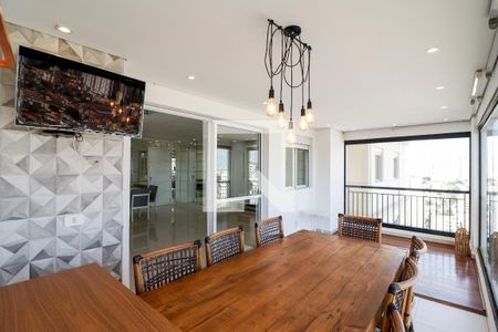 Varanda gourmet de apartamento à venda com 3 quartos, 139m² em Chora Menino, São Paulo