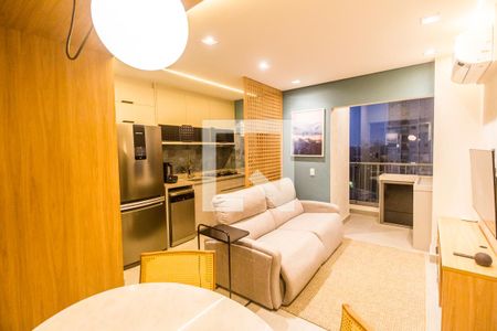 Sala  de apartamento para alugar com 2 quartos, 53m² em Alphaville Empresarial, Barueri