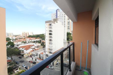 Sala / Cozinha - Varanda de apartamento para alugar com 2 quartos, 42m² em Vila Pauliceia, São Paulo