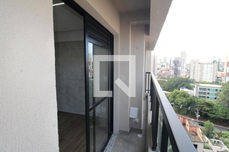 Sala / Cozinha - Varanda de apartamento para alugar com 2 quartos, 42m² em Vila Pauliceia, São Paulo
