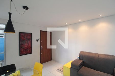 Sala de apartamento à venda com 2 quartos, 77m² em Castelo, Belo Horizonte