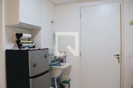 Sala e Cozinha Integrada de apartamento à venda com 2 quartos, 35m² em Várzea da Barra Funda, São Paulo