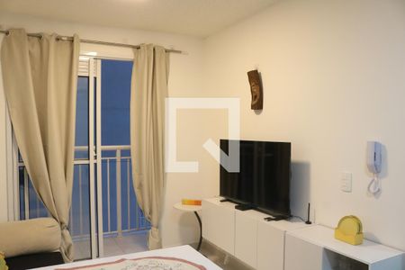 Sala e Cozinha Integrada de apartamento à venda com 2 quartos, 35m² em Várzea da Barra Funda, São Paulo